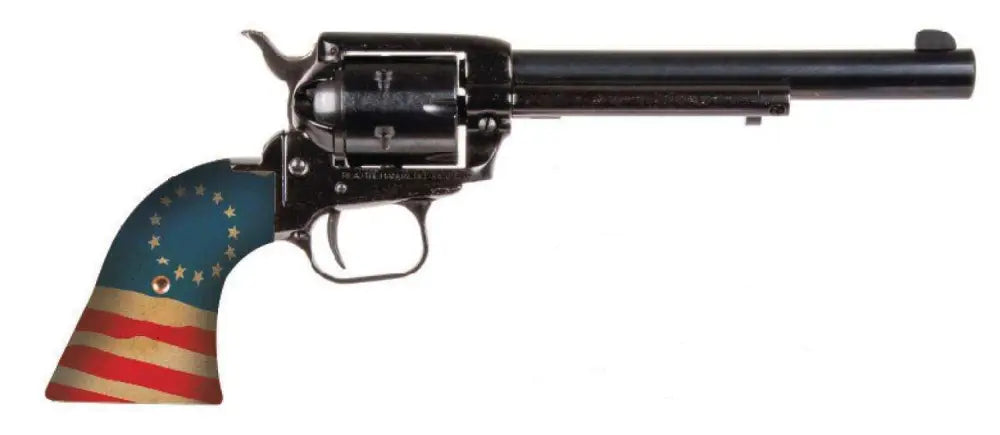 Heritage Rough Rider Honor Series .22LR 6.5" Barrel Blue Betsy Ross Grips