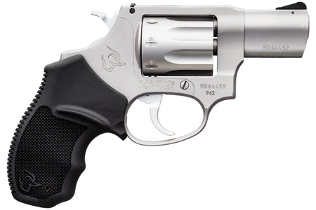 Taurus 2942029UL 942 Ultra-Lite .22 LR 8-Round 2" Revolver - Matte Stainless Barrel & Cylinder, Aluminum Frame, Black Polymer Grip