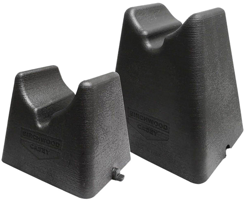 Birchwood Casey Nest Rest Two-Piece Stackable Soft Rubber Shooting Rest Small and Large Sizes