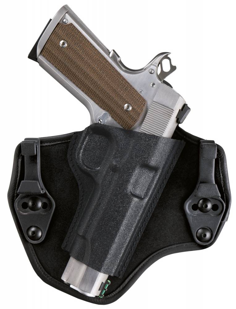 Bianchi Suppression Inside Waistband Holster for Glock 17 Black Leather/Thermoplastic
