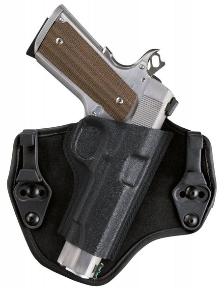 Bianchi Suppression Inside Waistband Holster for Glock 17 Black Leather/Thermoplastic