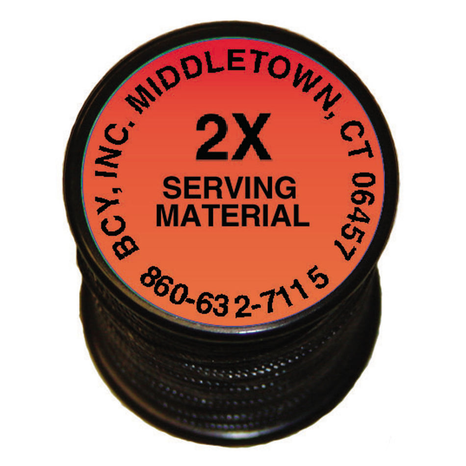 BCY 2X Black End Serving Material 150 yds.