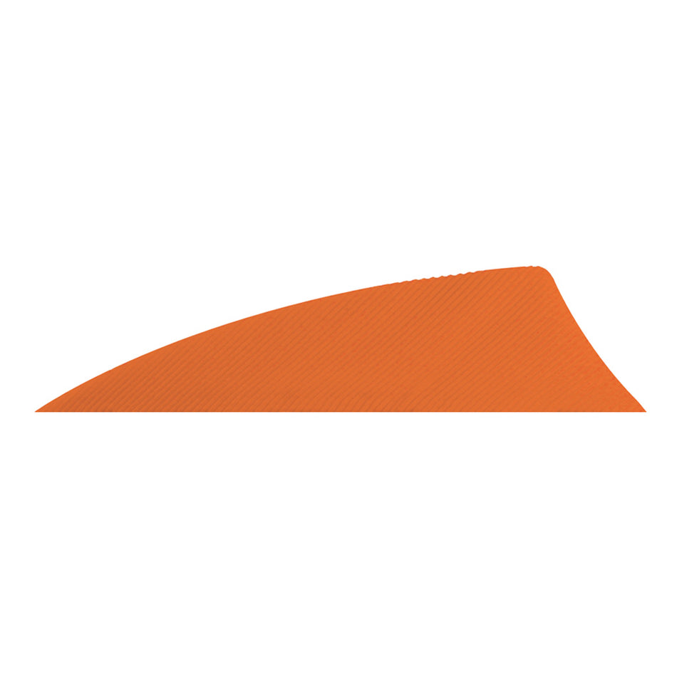 Gateway Rayzr 2 in. Orange RW Arrow Feathers 50-Pack
