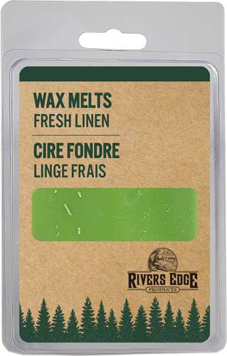 Rivers Edge 2.5oz Fresh Linen Scented Wax Melts for Warmer