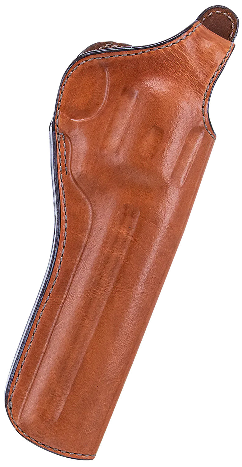 Bianchi 12676 Cyclone OWB Tan Leather Holster Belt Loop Right Hand for Ruger GP100 3"/S&W K-Frame 2.5-3"