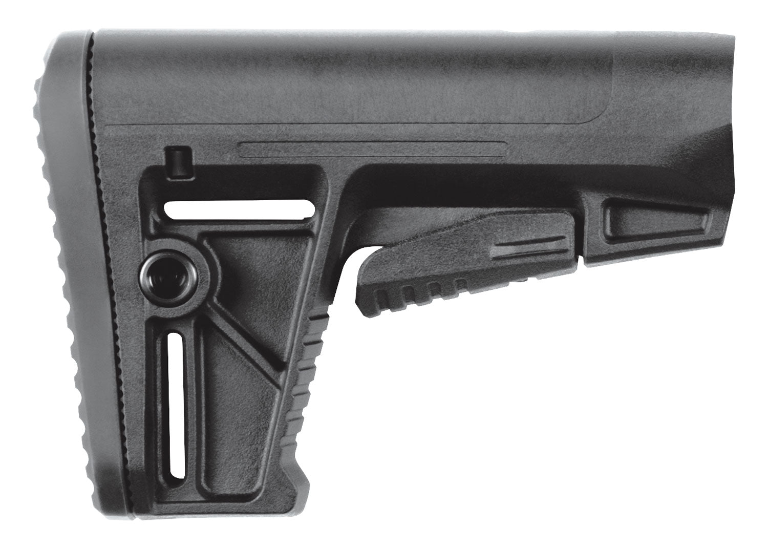Kriss USA DS150 AR-15 Stock Black Synthetic with QD Sling Mounts Mil-Spec Tube