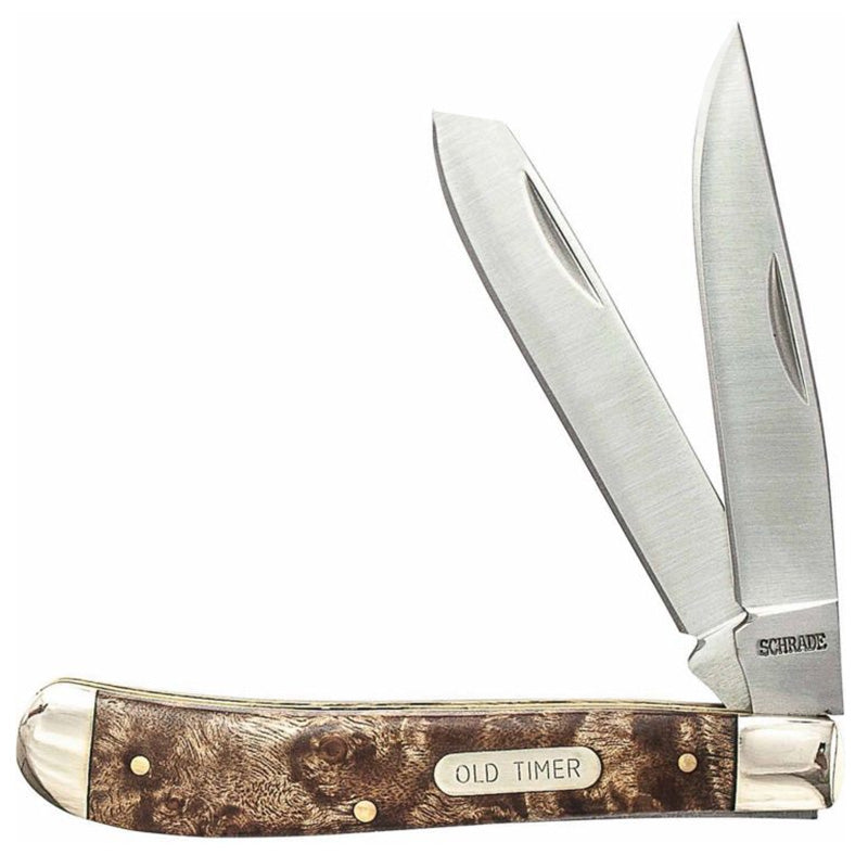Old Timer 94OTW Gunstock Trap Knife, Ironwood, 3 7/8in Blade