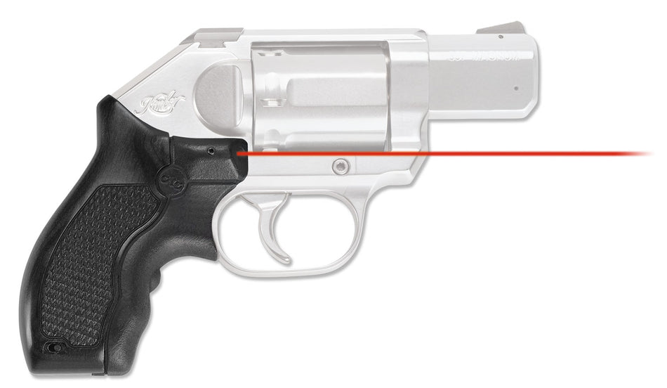 Crimson Trace Master Series Lasergrips 0153301 Fits Kimber K6S, Red Laser Slatewood Grips