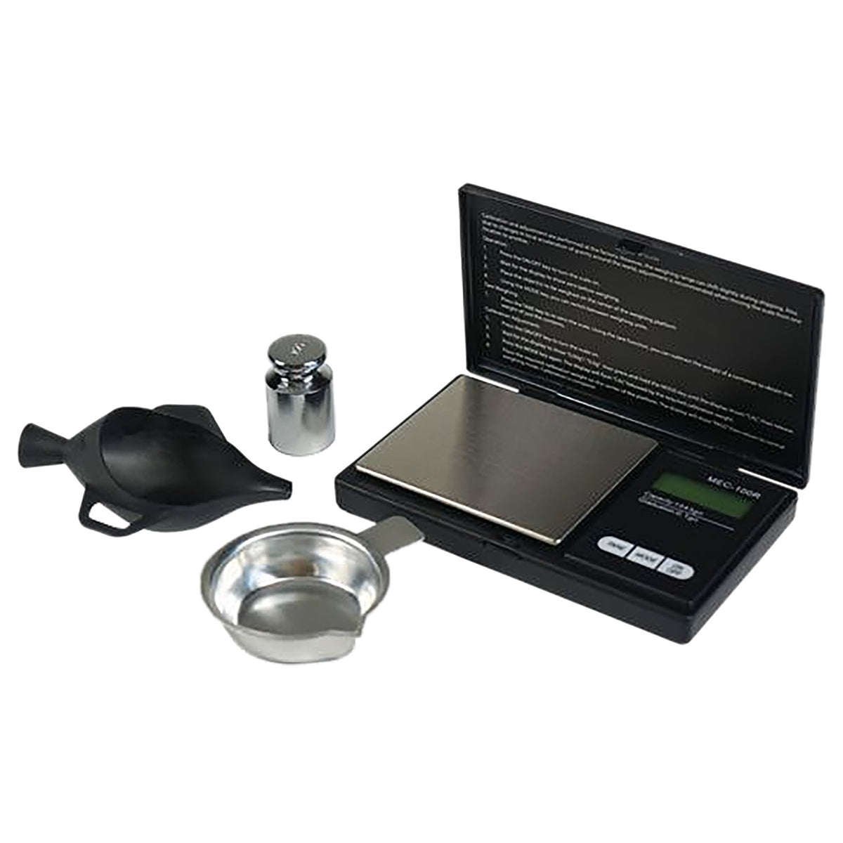 MEC Digital Scale with Pan and 100g Weight for Reloading