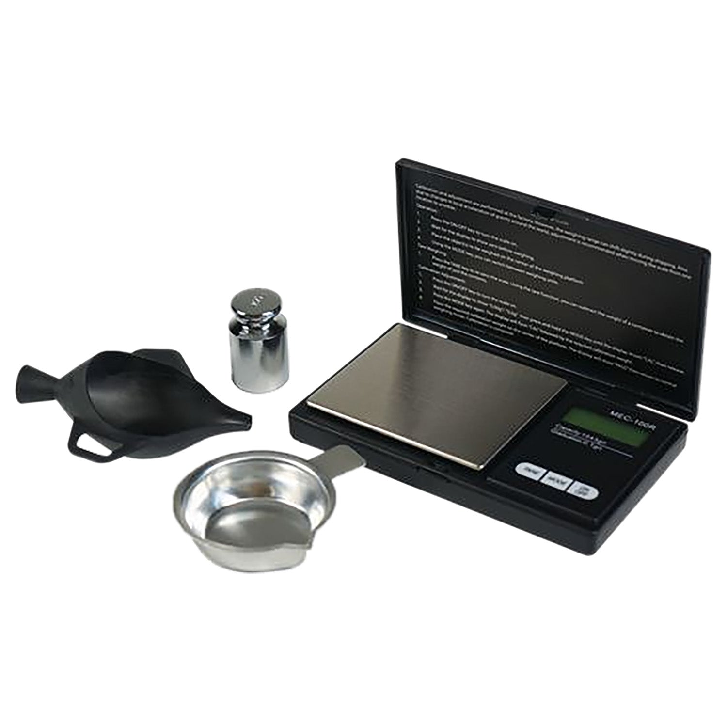 MEC Digital Scale with Pan and 100g Weight for Reloading