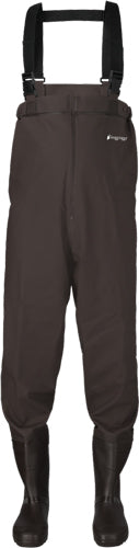 FROGG TOGGS MEN'S RANA PVC LUG CHEST WADER BROWN SIZE 11