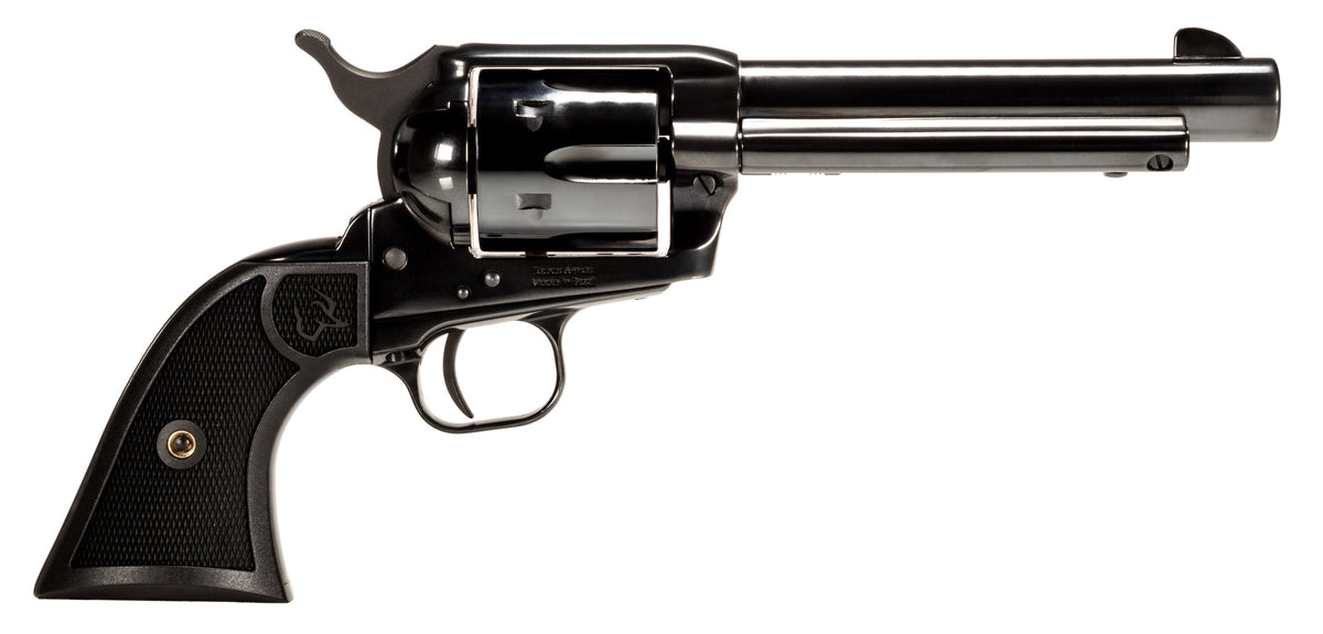 Taurus Deputy .357 Magnum 6-Round Revolver, 5.50" Polished Black Steel Barrel, Black Polymer Grip