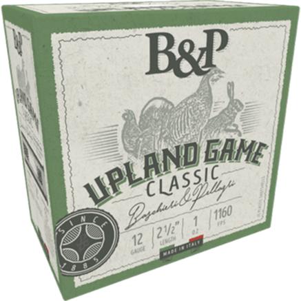 Baschieri and Pellagri 12 Gauge Shotgun Shells Upland Game Classic #7.5 1 oz 2.5 in