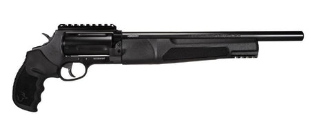 Taurus 2JHD441013MAG Judge Home Defender Medium Frame 45 Colt (LC)/410 Mag 5rd, 13" Matte Black Steel Barrel, Cylinder & Frame w/Picatinny Rail, Black Rubber Grip, Exposed Hammer