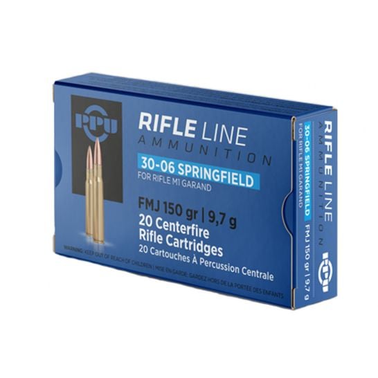 Prvi Partizan .30-06 Springfield PP3006G Full Metal Jacket FMJ 150 Grain
