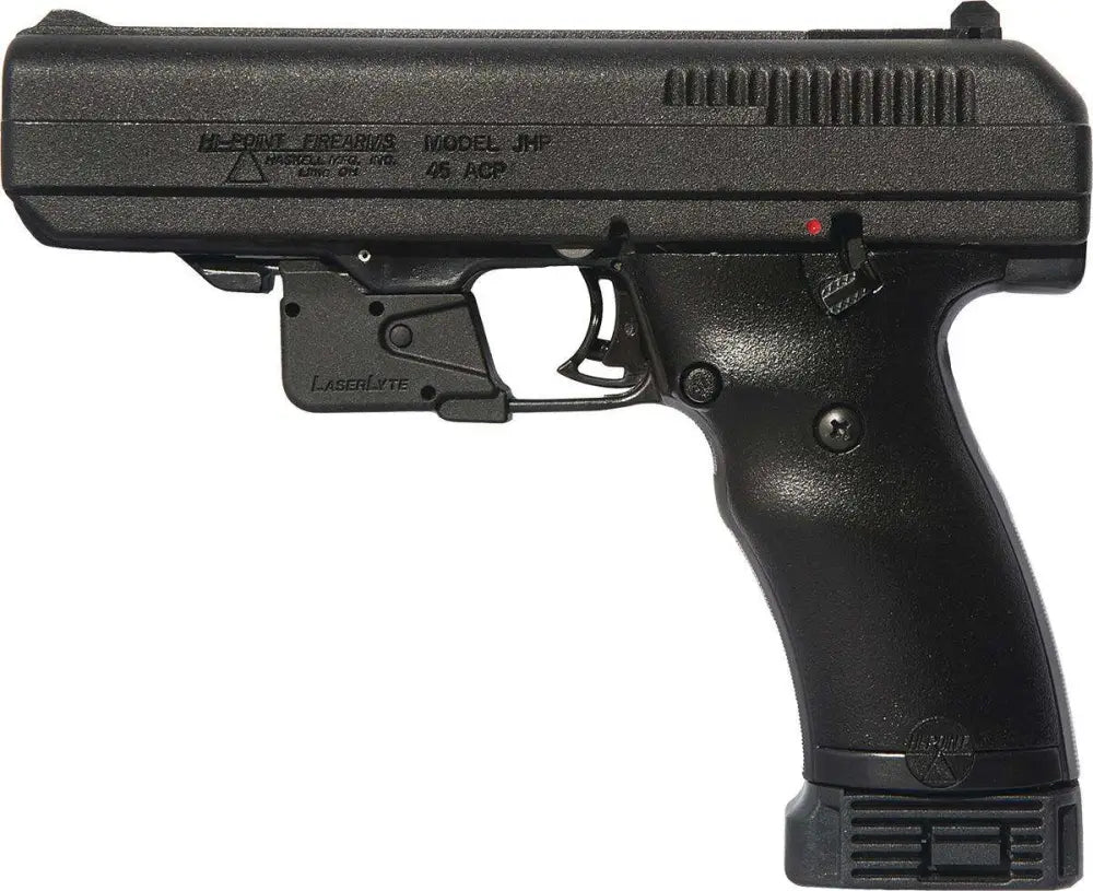 Hi-Point .45 ACP Pistol with Trigger Guard Mounted Laser