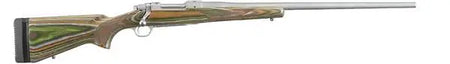 dRUGER HAWKEYE PREDATOR 6.5CM BOLT RFL, 24" MT STS BBL, GRN MTN LAM STOCK, 4RD, SPCERS INCLUDED