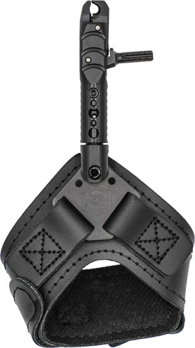Scott Release Aspen Single Jaw Black Leather Buckle Strap