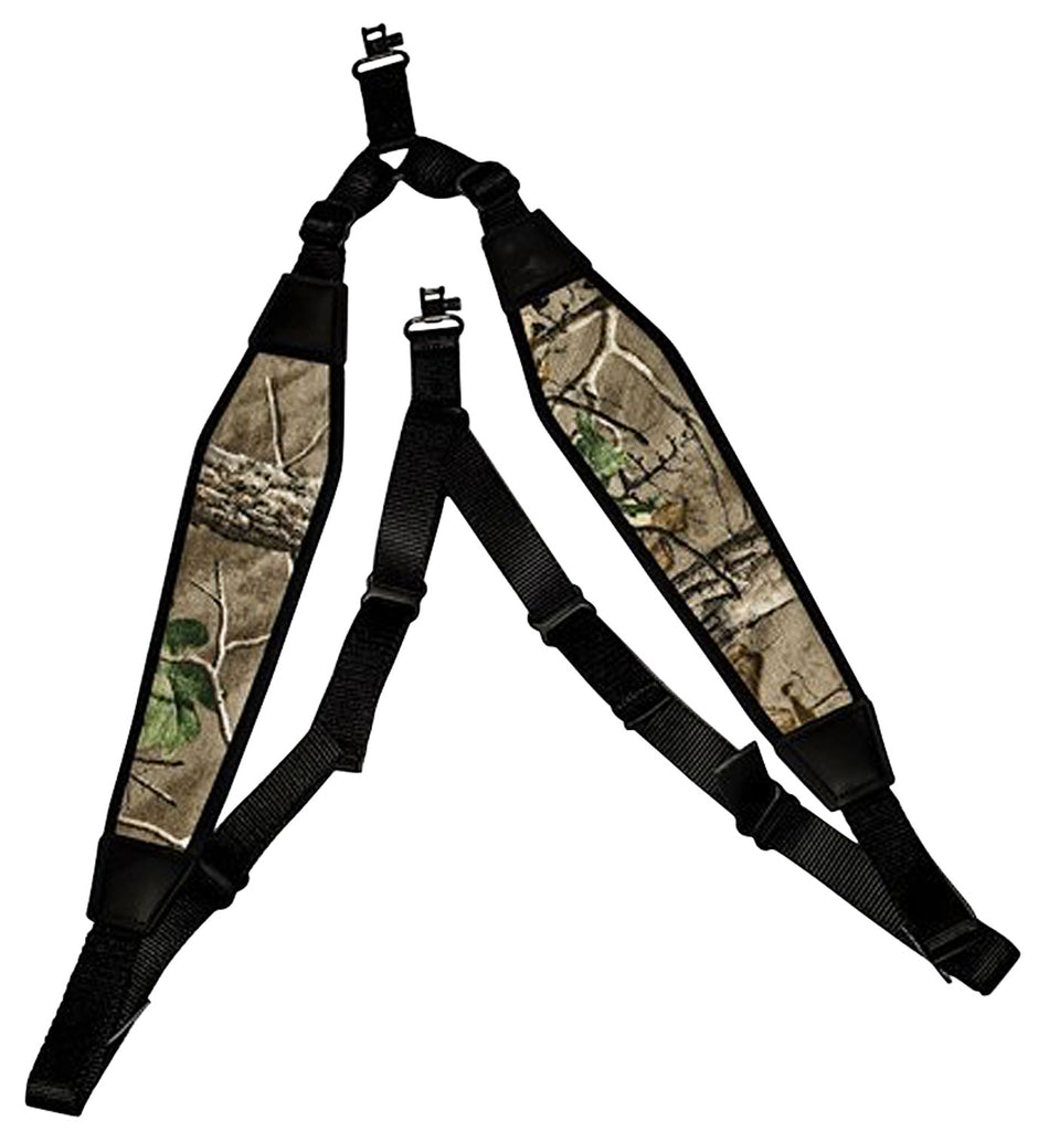 GrovTec GTSL59 Padded Nylon BalancePoint Rifle Shotgun Sling Realtree Xtra Green
