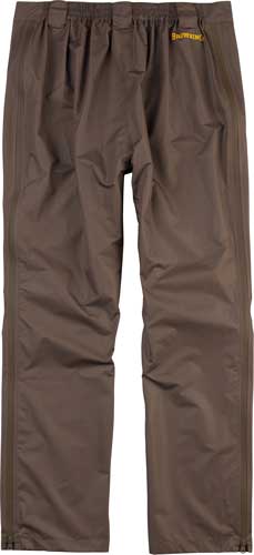 Browning Kanawha Waterproof Rain Pant XXL Major Brown Leg-to-Waist Zip