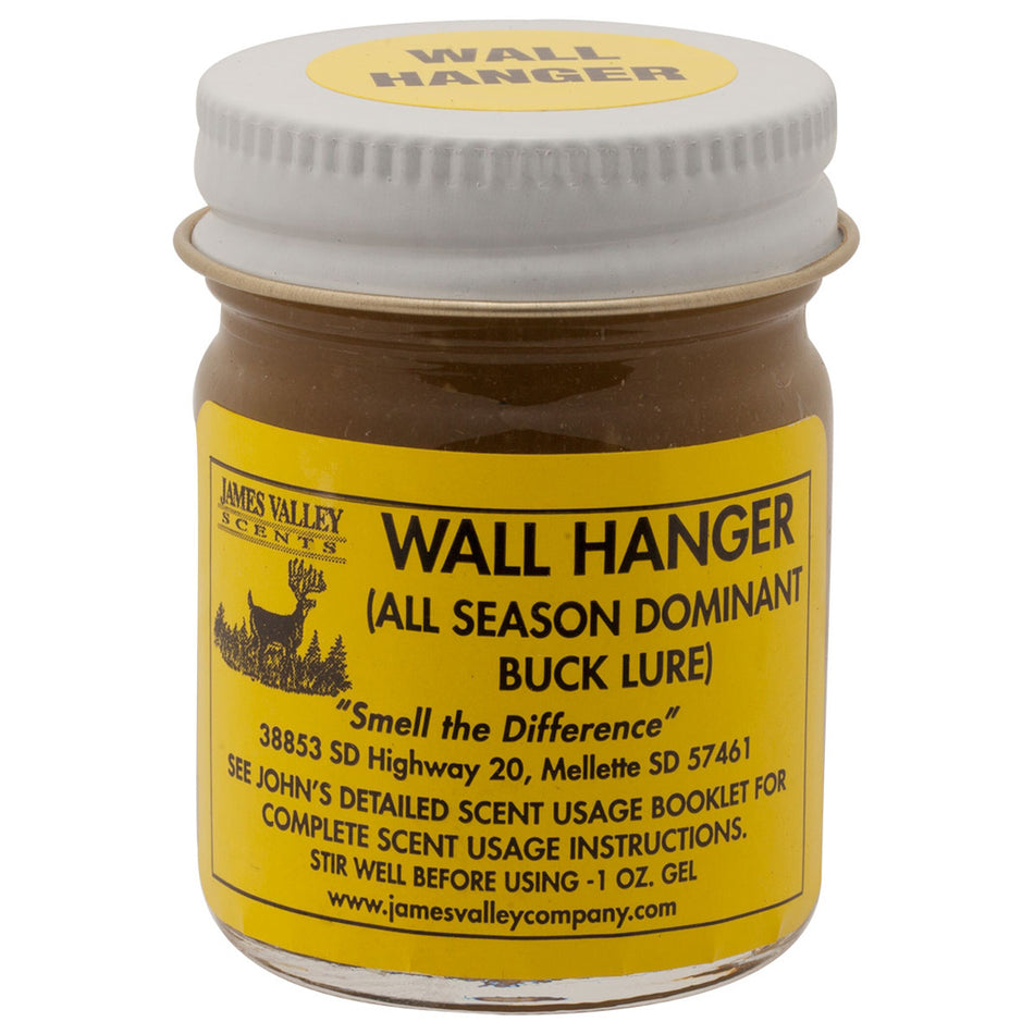 James Valley Wall Hanger Gel Scent Deer Attractant 1 oz.