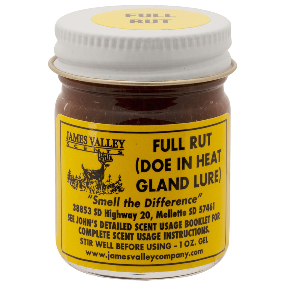 James Valley Full Rut Gel Scent 1 oz.