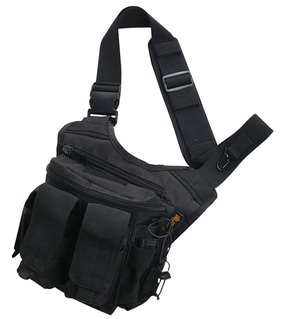 US PeaceKeeper Rapid Deployment Pack Black 600D Polyester Shoulder Sling