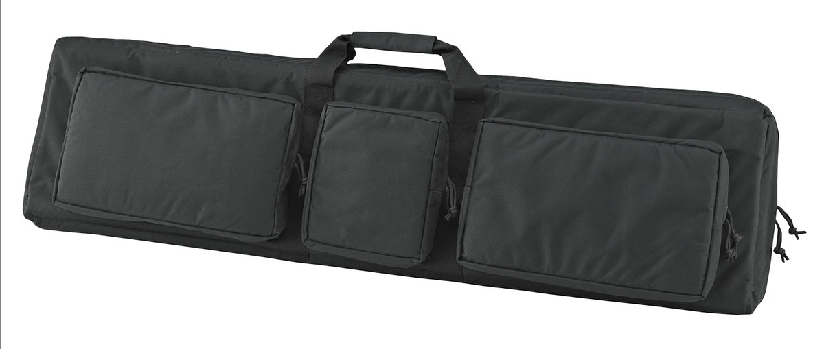 US PeaceKeeper P30049 Black Water Resistant 3-Gun Case with Handgun Compartment