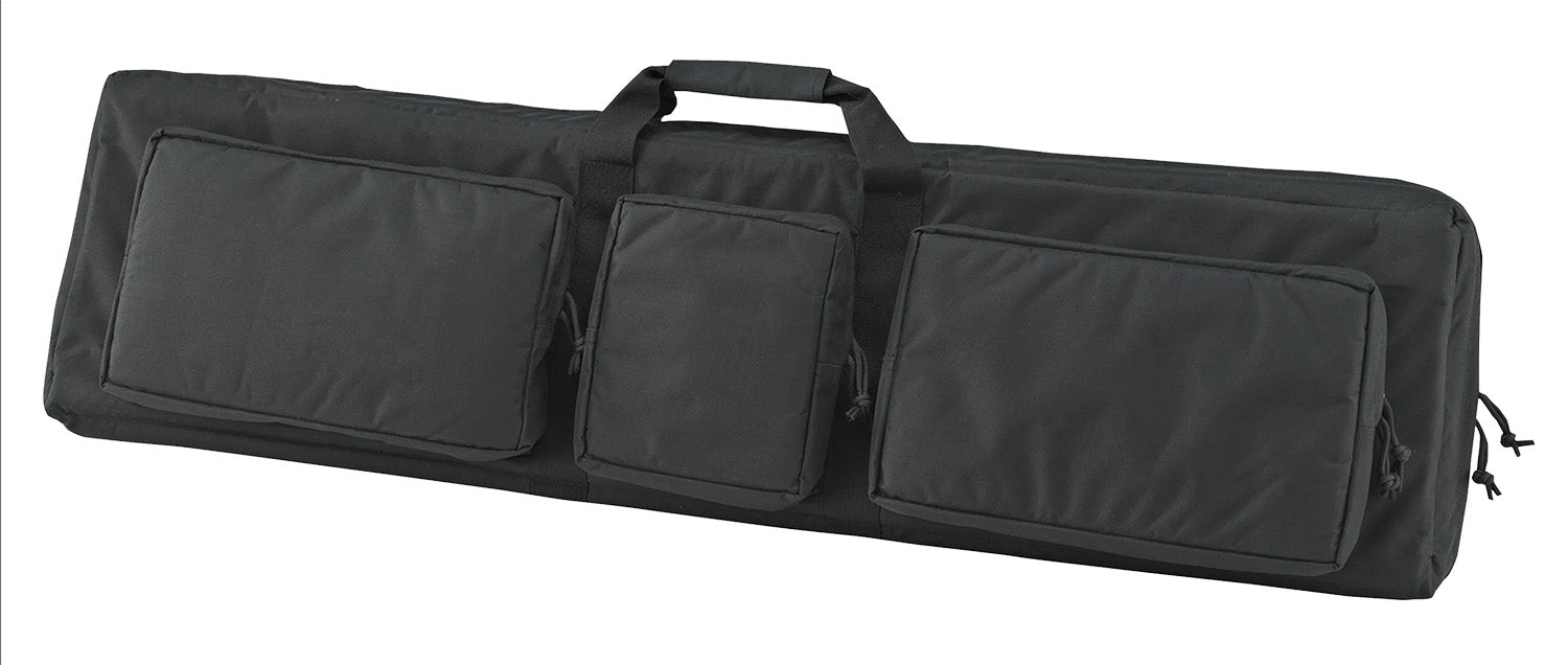 US PeaceKeeper P30049 Black Water Resistant 3-Gun Case with Handgun Compartment