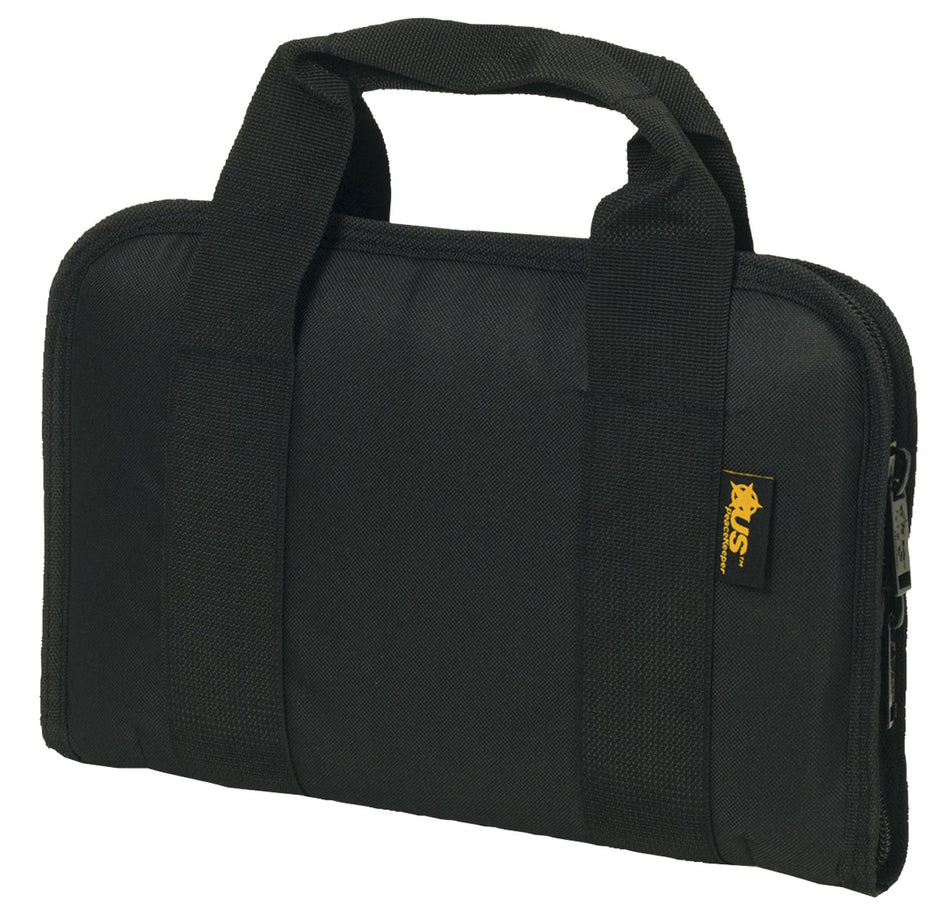 US PeaceKeeper P21108 Black Polyester Attache Case for Handgun and 5 Magazines
