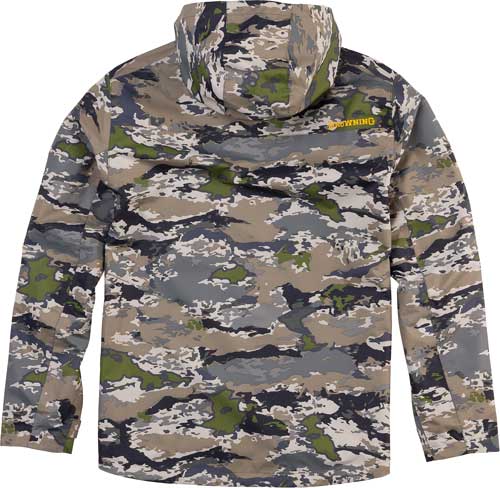 Browning Kanawha Rain Jacket Large OVIX W/Hood Waterproof