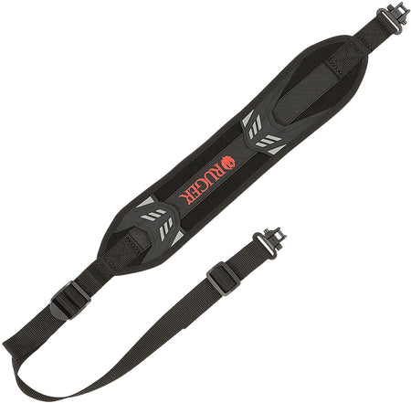 Ruger 27834 Mesa Adjustable Neoprene Gun Sling Black/Red 34" OAL