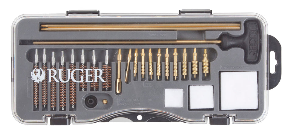 Ruger by Allen 27825 Multi-Caliber Handgun/Rifle Cleaning Kit