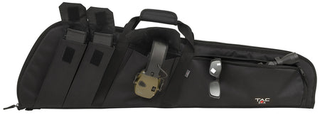 Tac Six Wedge Tactical Case 41" Black Endura with Multiple Accessory Pockets