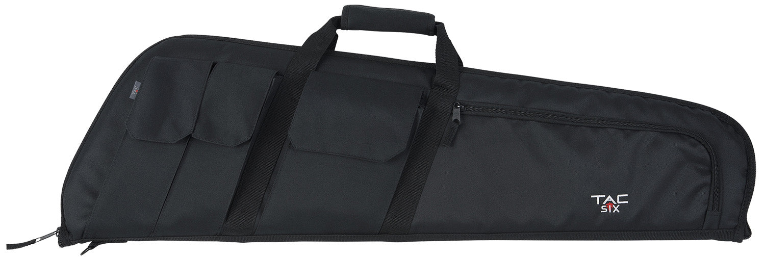 Tac Six Wedge Tactical Case 36" Black Endura with Accessory Pockets