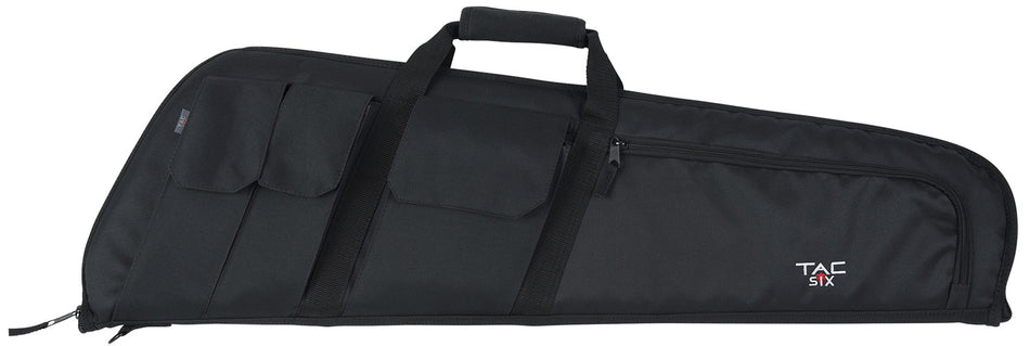 Tac Six Wedge Tactical Case 36" Black Endura with Accessory Pockets