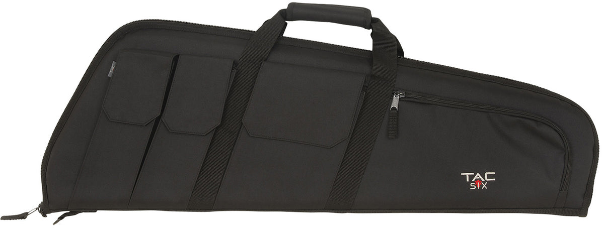 Tac Six Wedge Tactical Case 32" Black Endura with Accessory Pockets