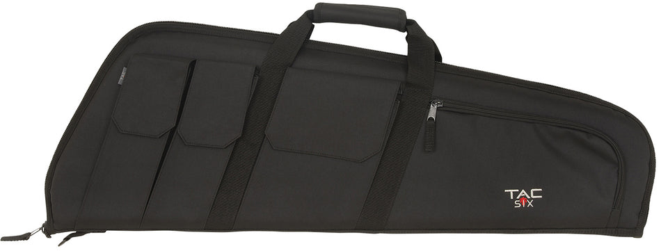 Tac Six Wedge Tactical Case 32" Black Endura with Accessory Pockets
