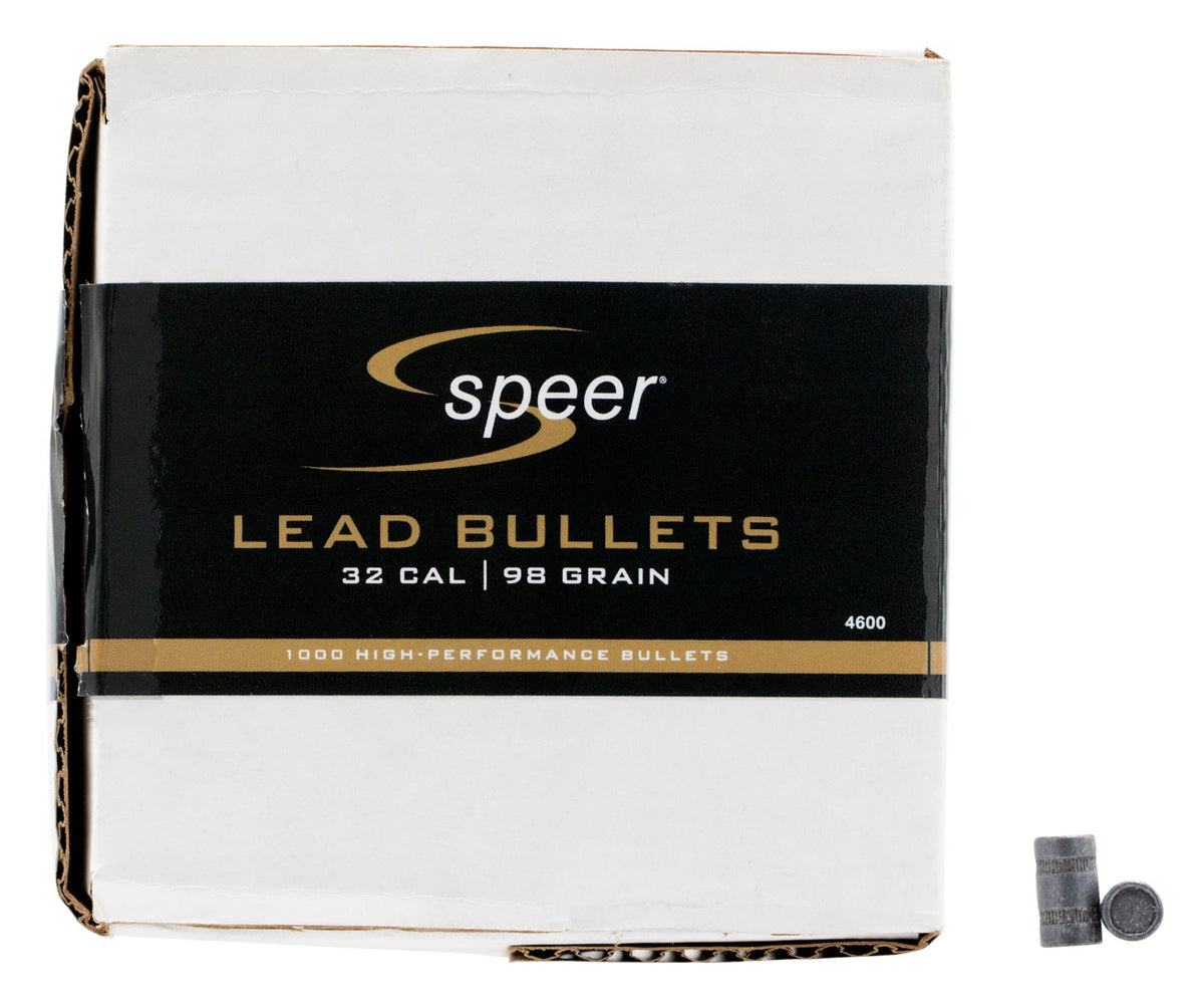 Speer 4600 Handgun 32 Caliber 98gr LWC Reloading Bullets 1000/Box