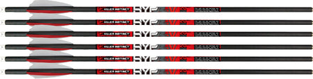 Killer Instinct Hypr-V Xbow Bolts 20 Inch 6-Pack