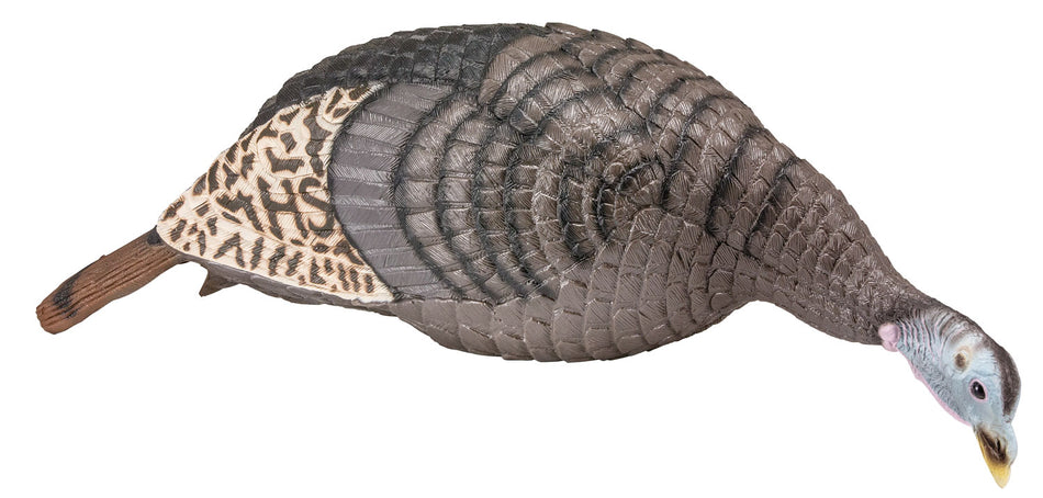 HS Strut Strut-Lite Feeding Hen Turkey Decoy Foldable Lightweight Multi-Color with 2-Piece Stake