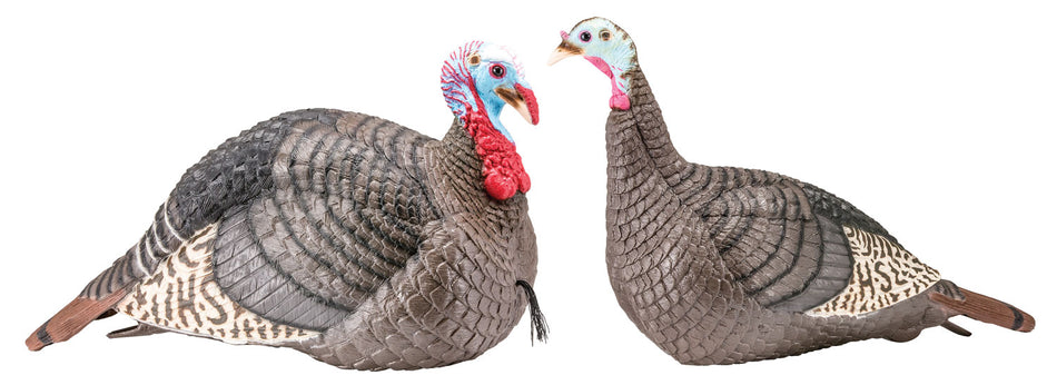 HS Strut 100005 Jake and Hen Turkey Combo Decoy Lightweight Foldable