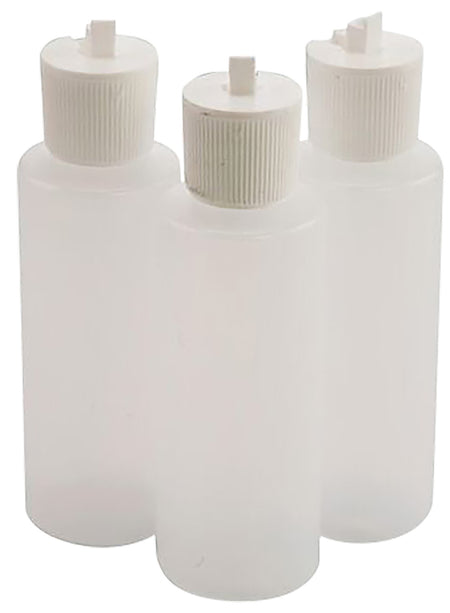 Tipton Flip Top Solvent Bottles 4oz Plastic Set of 3