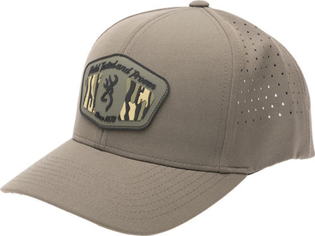 BROWNING CAP DUCK RIVER DIECUT MESH PANELS LODEN MOBL OSFM*