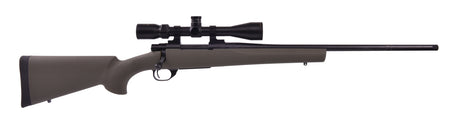 Howa M1500 GamePro Gen2 7mm PRC, 22-Inch Blued Barrel, Green Hogue Stock, Includes 4-12x40mm Scope