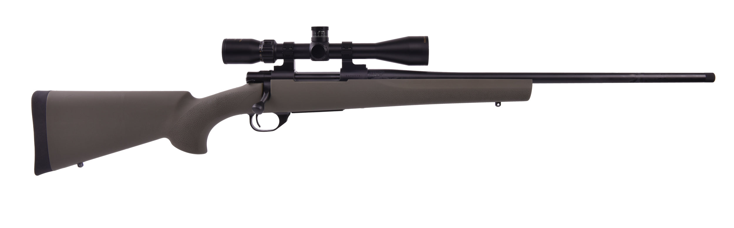 Howa GamePro 2 .270 Win Threaded Barrel Green Rifle Scope Combo