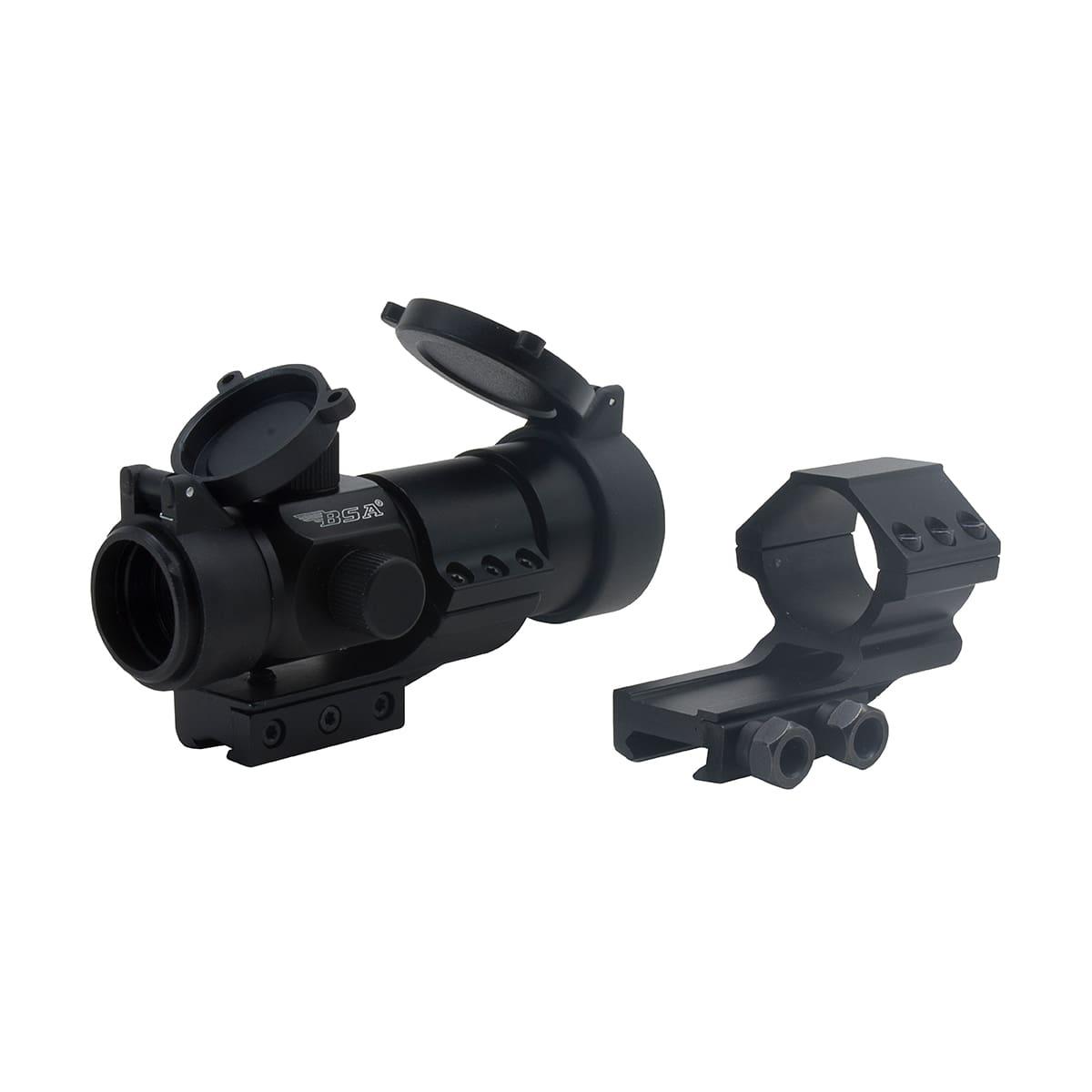 BSA 30RD-2M 30mm Red Dot with Dovetail and Weaver Mounts