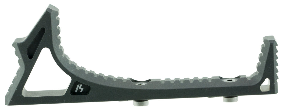 Strike Industries LINKCFGBK AR Curved Foregrip M-LOK Keymod Black Aluminum