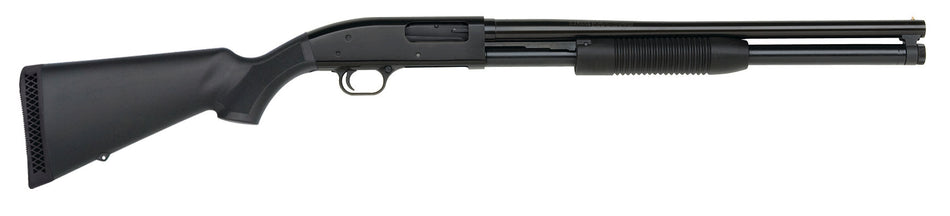 Maverick Arms 31046 88 Security 12 Gauge Shotgun, 3" Chamber, 7+1 Capacity, 20" Blued Barrel, Black Fixed Stock