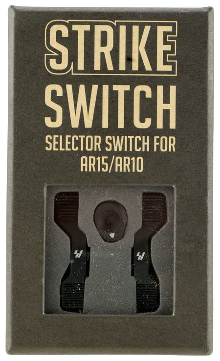 Strike ARSSSBK AR-Platform Ambi Safety Selector Switch 60/90 Degree Black Aluminum